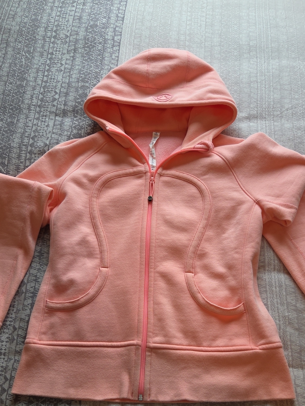 Lululemon Scuba Hooded Full Zip Jacket Size 12